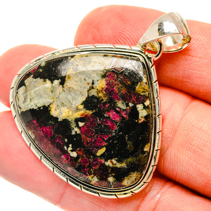 Russian Eudialyte Pendants handcrafted by Ana Silver Co - PD29776