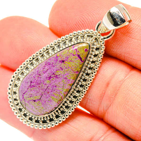 Stichtite Pendants handcrafted by Ana Silver Co - PD29782