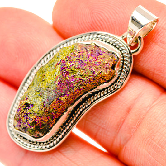 Titanium Druzy Pendants handcrafted by Ana Silver Co - PD29786