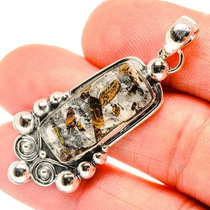 Astrophyllite Pendants handcrafted by Ana Silver Co - PD29787