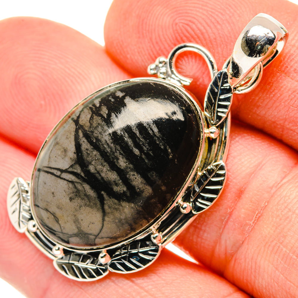 Picasso Jasper Pendants handcrafted by Ana Silver Co - PD29788