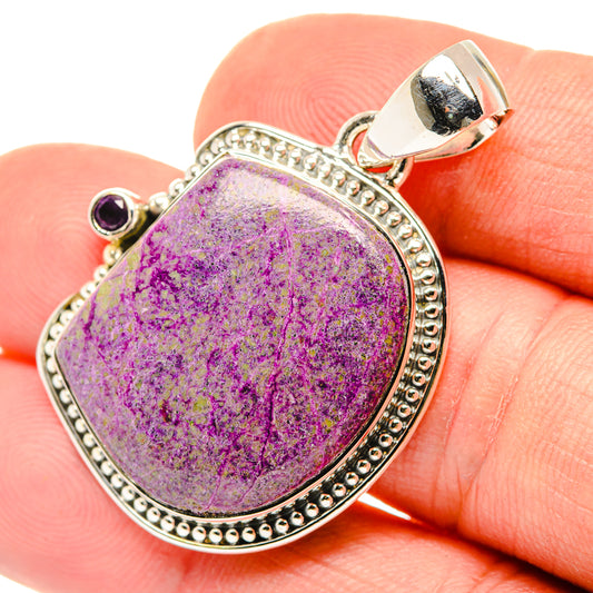 Stichtite Pendants handcrafted by Ana Silver Co - PD29792