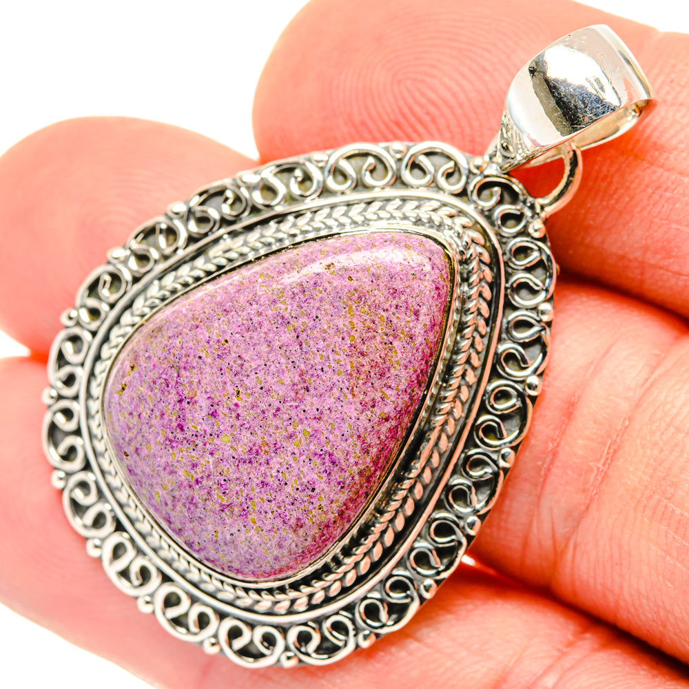 Stichtite Pendants handcrafted by Ana Silver Co - PD29795