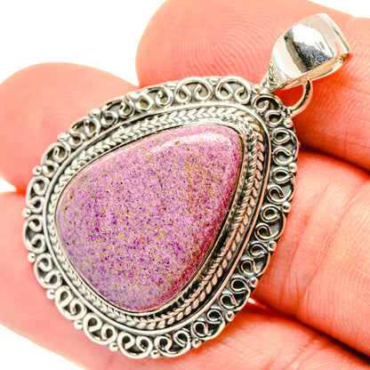 Stichtite Pendants handcrafted by Ana Silver Co - PD29795