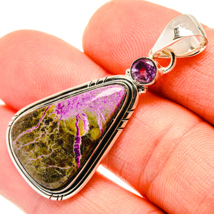 Stichtite Pendants handcrafted by Ana Silver Co - PD29801