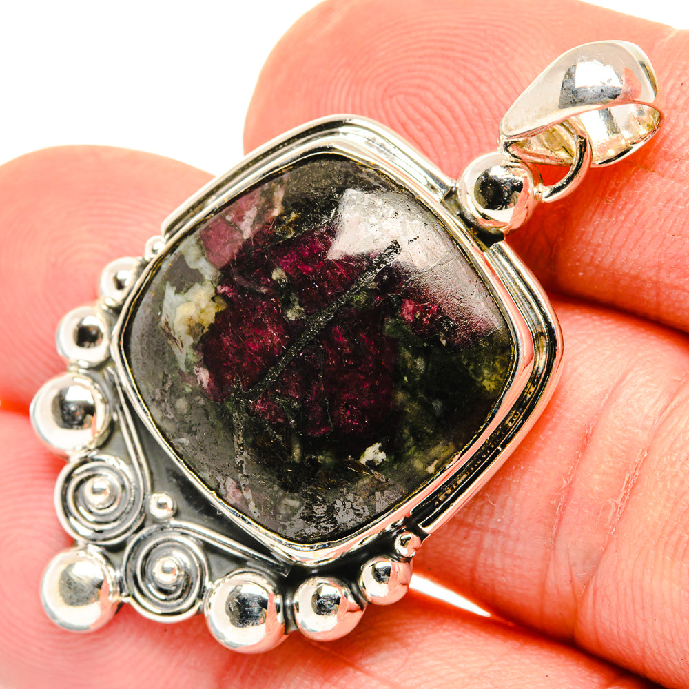 Russian Eudialyte Pendants handcrafted by Ana Silver Co - PD29811