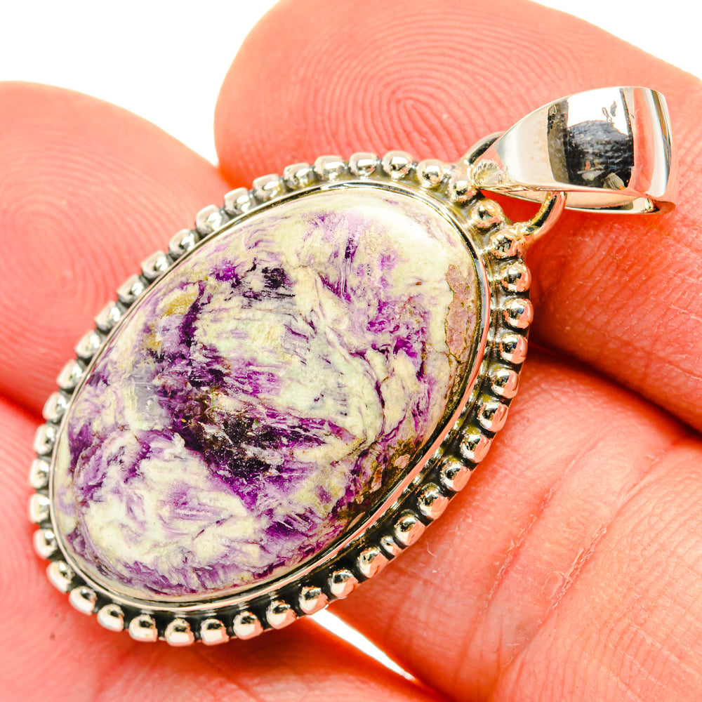 Kammererite Pendants handcrafted by Ana Silver Co - PD29812