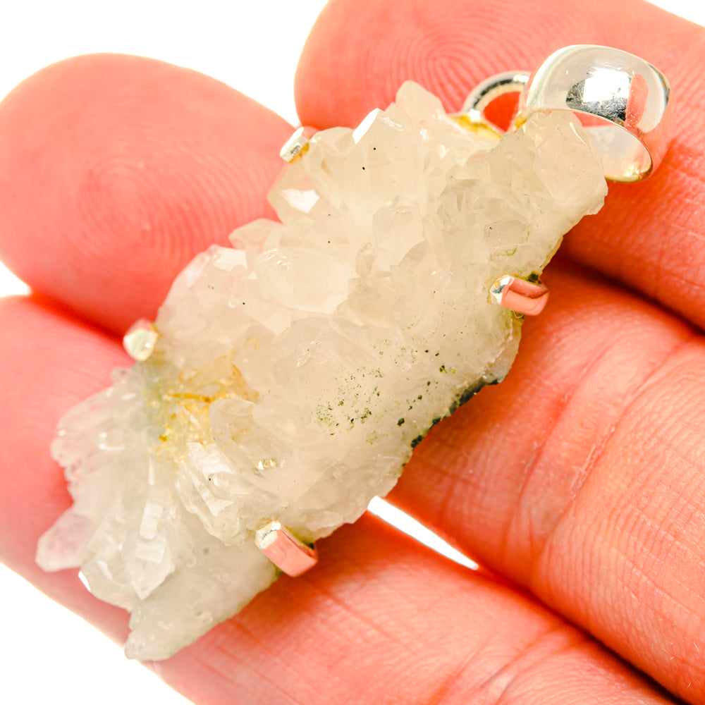 Quartz Cluster Pendants handcrafted by Ana Silver Co - PD29819