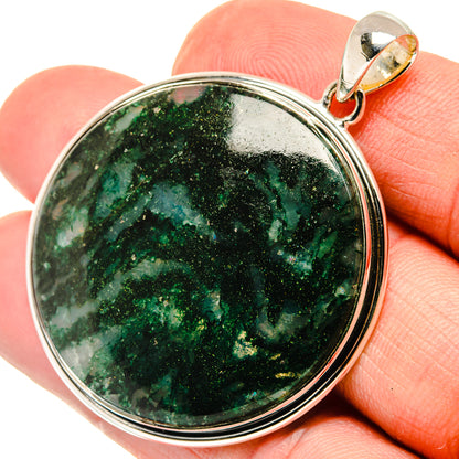 Green Aventurine Pendants handcrafted by Ana Silver Co - PD29825