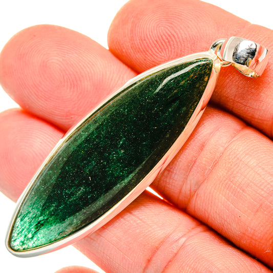Green Aventurine Pendants handcrafted by Ana Silver Co - PD29828
