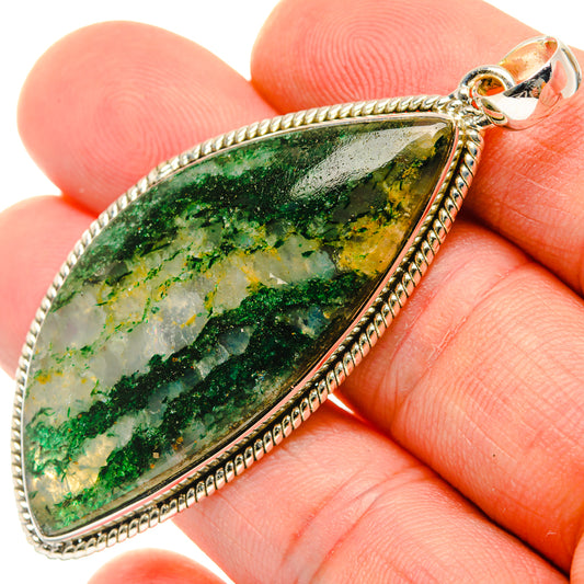 Green Aventurine Pendants handcrafted by Ana Silver Co - PD29829