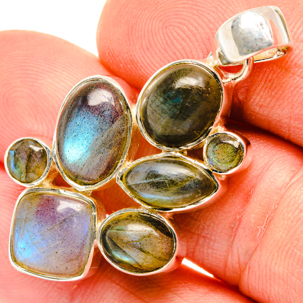 Labradorite Pendants handcrafted by Ana Silver Co - PD29848