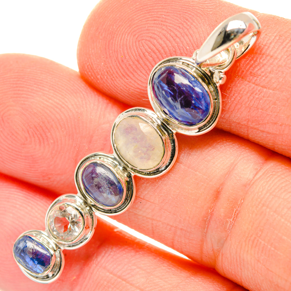Tanzanite Pendants handcrafted by Ana Silver Co - PD29849