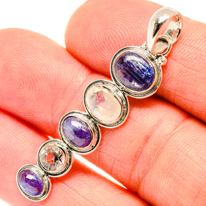 Kyanite Pendants handcrafted by Ana Silver Co - PD29850
