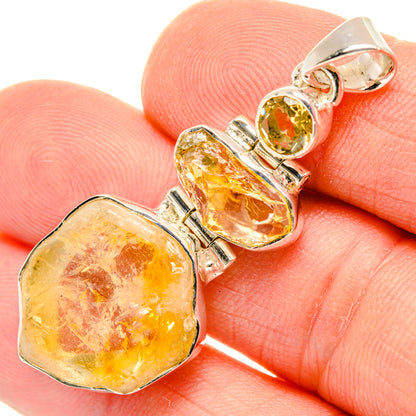 Citrine Pendants handcrafted by Ana Silver Co - PD29857