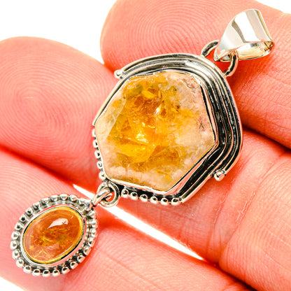 Citrine Pendants handcrafted by Ana Silver Co - PD29858