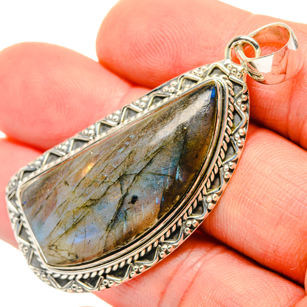 Labradorite Pendants handcrafted by Ana Silver Co - PD29861