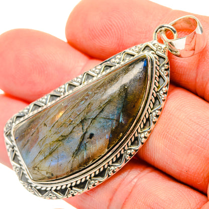 Labradorite Pendants handcrafted by Ana Silver Co - PD29861