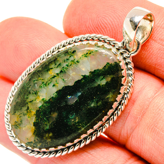Green Aventurine Pendants handcrafted by Ana Silver Co - PD29863