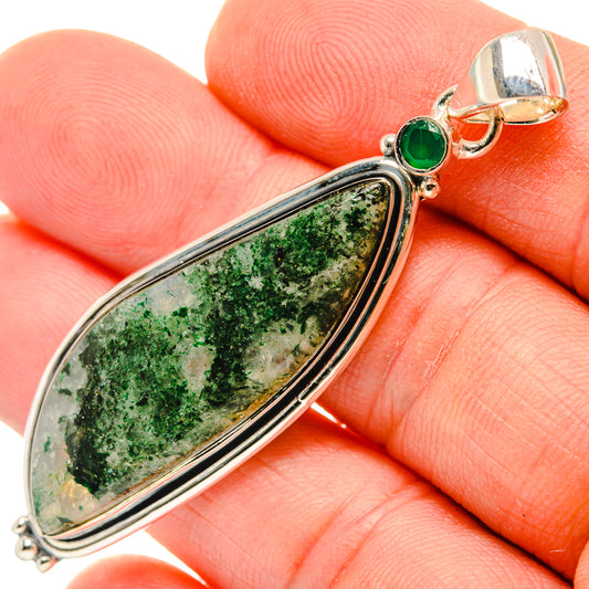 Green Aventurine Pendants handcrafted by Ana Silver Co - PD29864