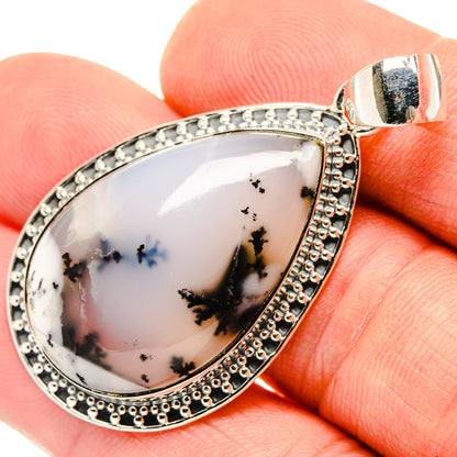 Dendritic Opal Pendants handcrafted by Ana Silver Co - PD29867