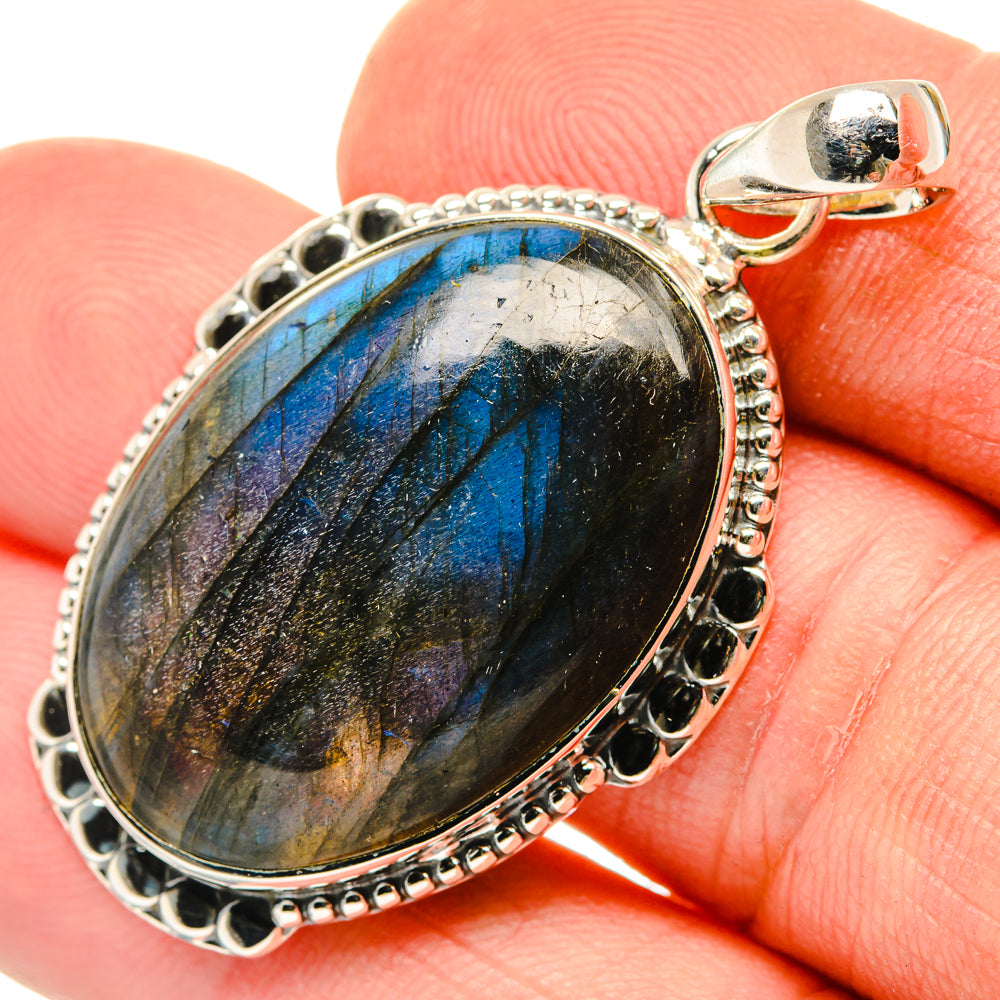 Labradorite Pendants handcrafted by Ana Silver Co - PD29884