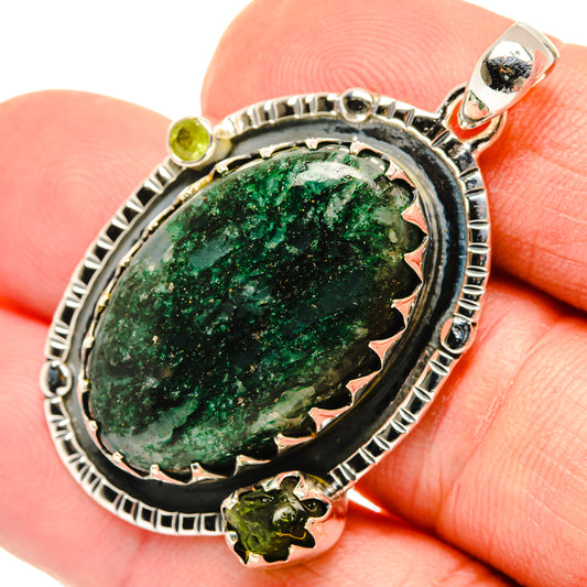 Green Aventurine Pendants handcrafted by Ana Silver Co - PD29885