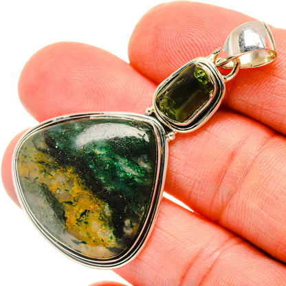 Green Aventurine Pendants handcrafted by Ana Silver Co - PD29886