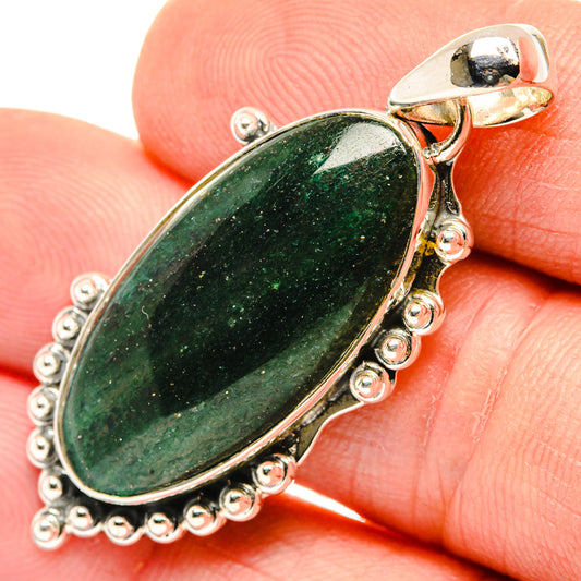Green Aventurine Pendants handcrafted by Ana Silver Co - PD29889