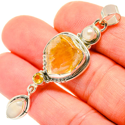 Citrine Pendants handcrafted by Ana Silver Co - PD29896