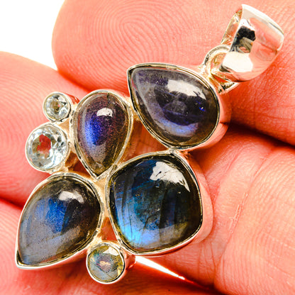 Labradorite Pendants handcrafted by Ana Silver Co - PD29897