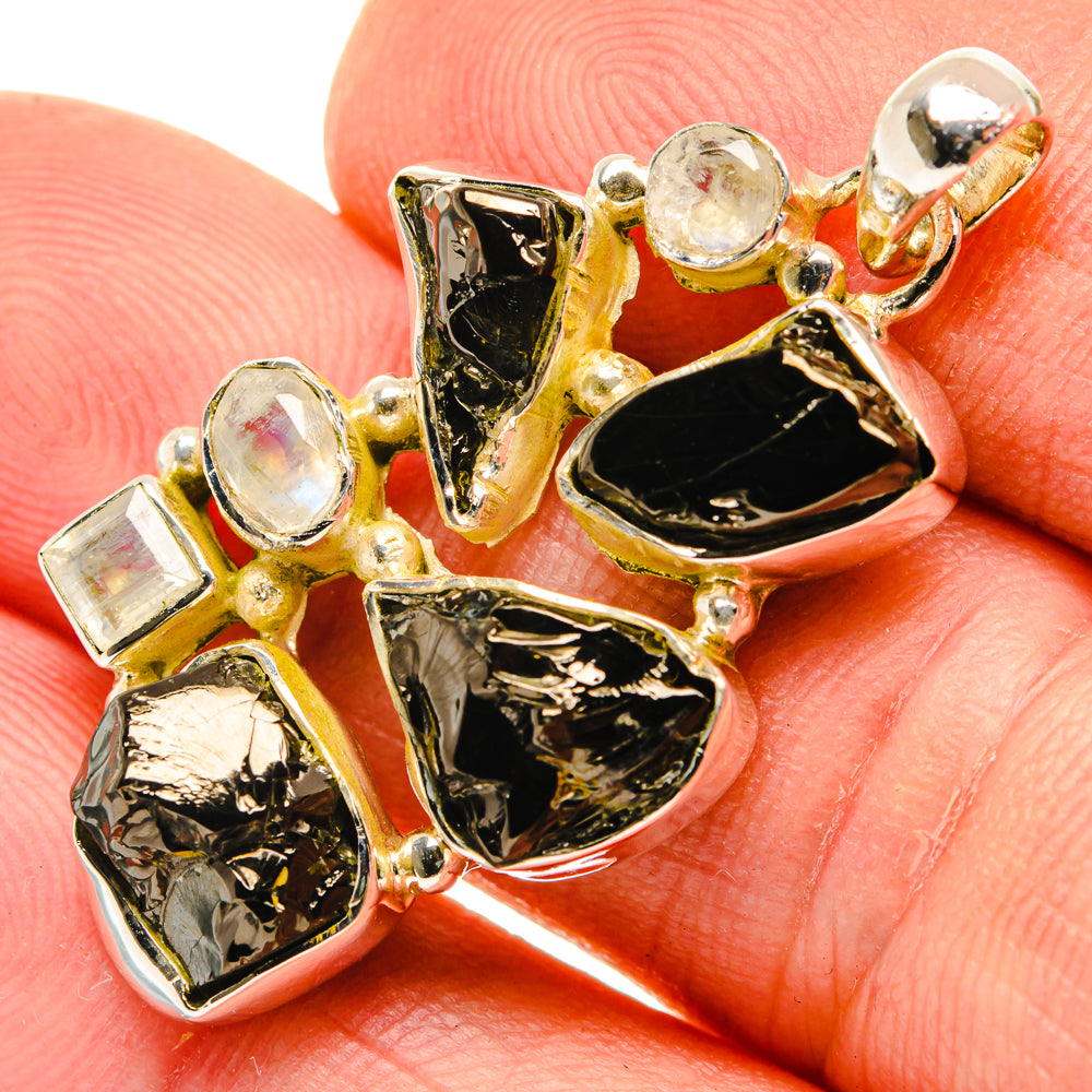 Shungite Pendants handcrafted by Ana Silver Co - PD29898