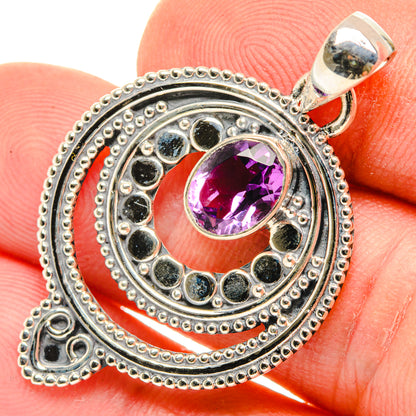 Amethyst Pendants handcrafted by Ana Silver Co - PD29902