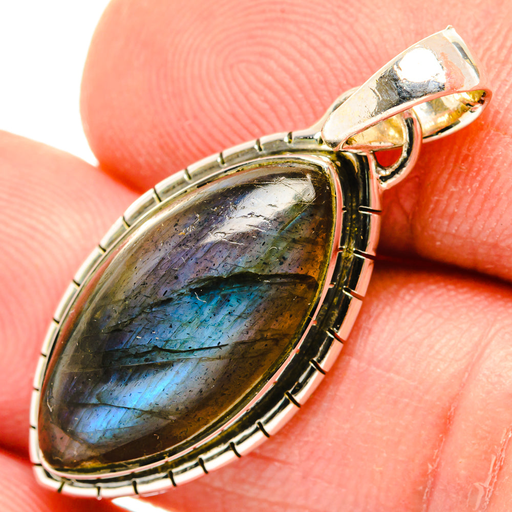 Labradorite Pendants handcrafted by Ana Silver Co - PD29907
