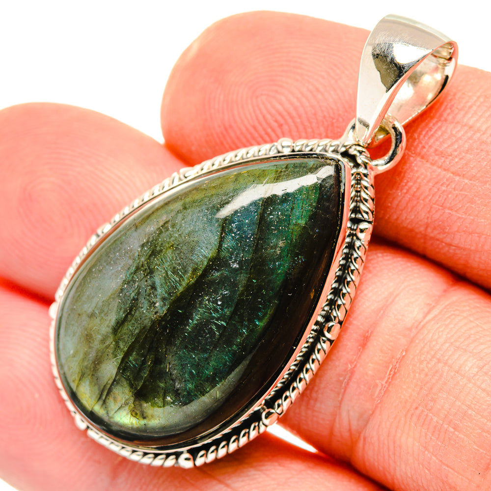 Labradorite Pendants handcrafted by Ana Silver Co - PD29913