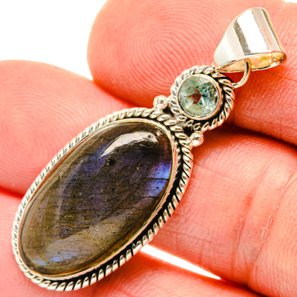 Labradorite Pendants handcrafted by Ana Silver Co - PD29917