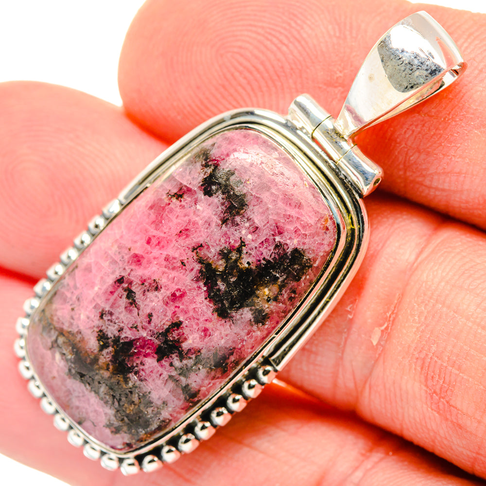 Rhodonite Pendants handcrafted by Ana Silver Co - PD29926