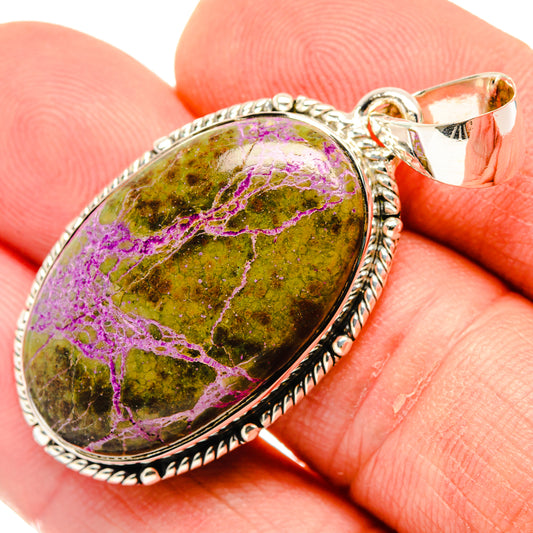 Stichtite Pendants handcrafted by Ana Silver Co - PD29937