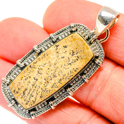 Germany Psilomelane Dendrite Pendants handcrafted by Ana Silver Co - PD29944