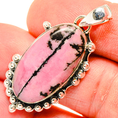 Rhodonite Pendants handcrafted by Ana Silver Co - PD29951