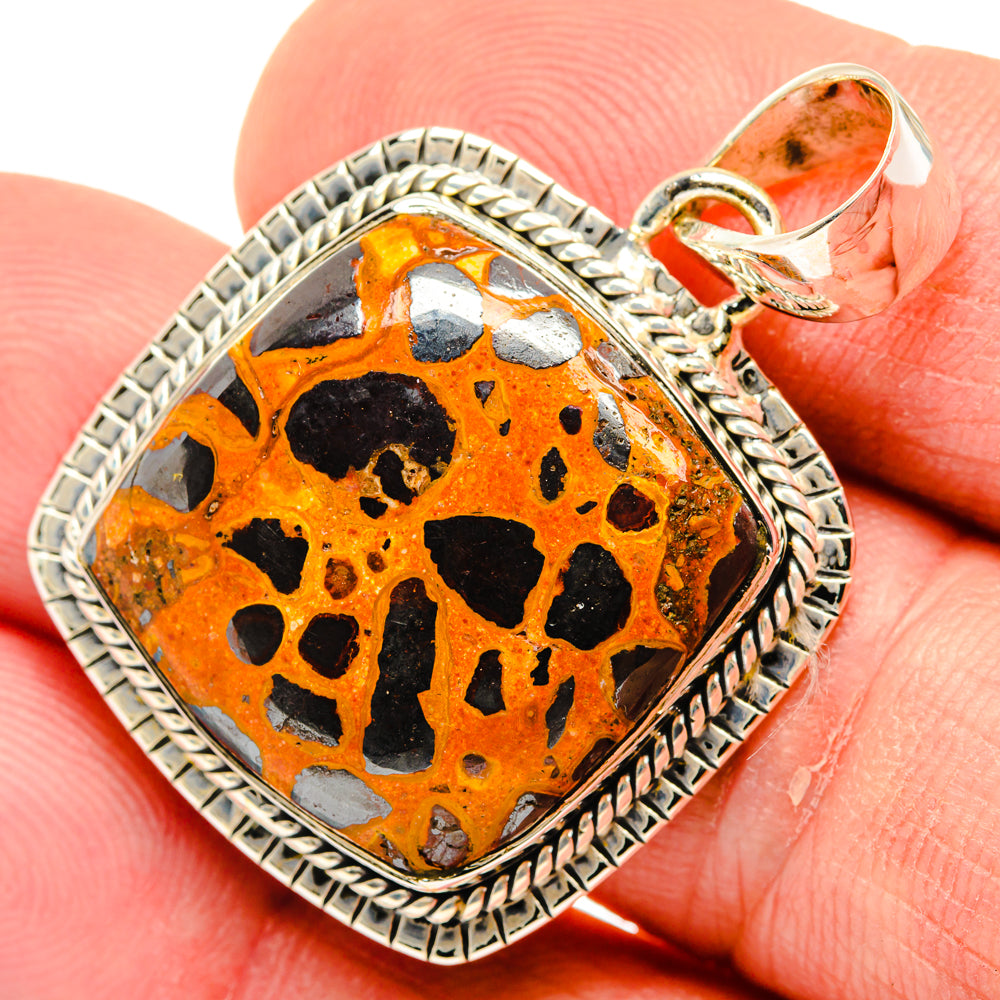 Bauxite Pendants handcrafted by Ana Silver Co - PD29952