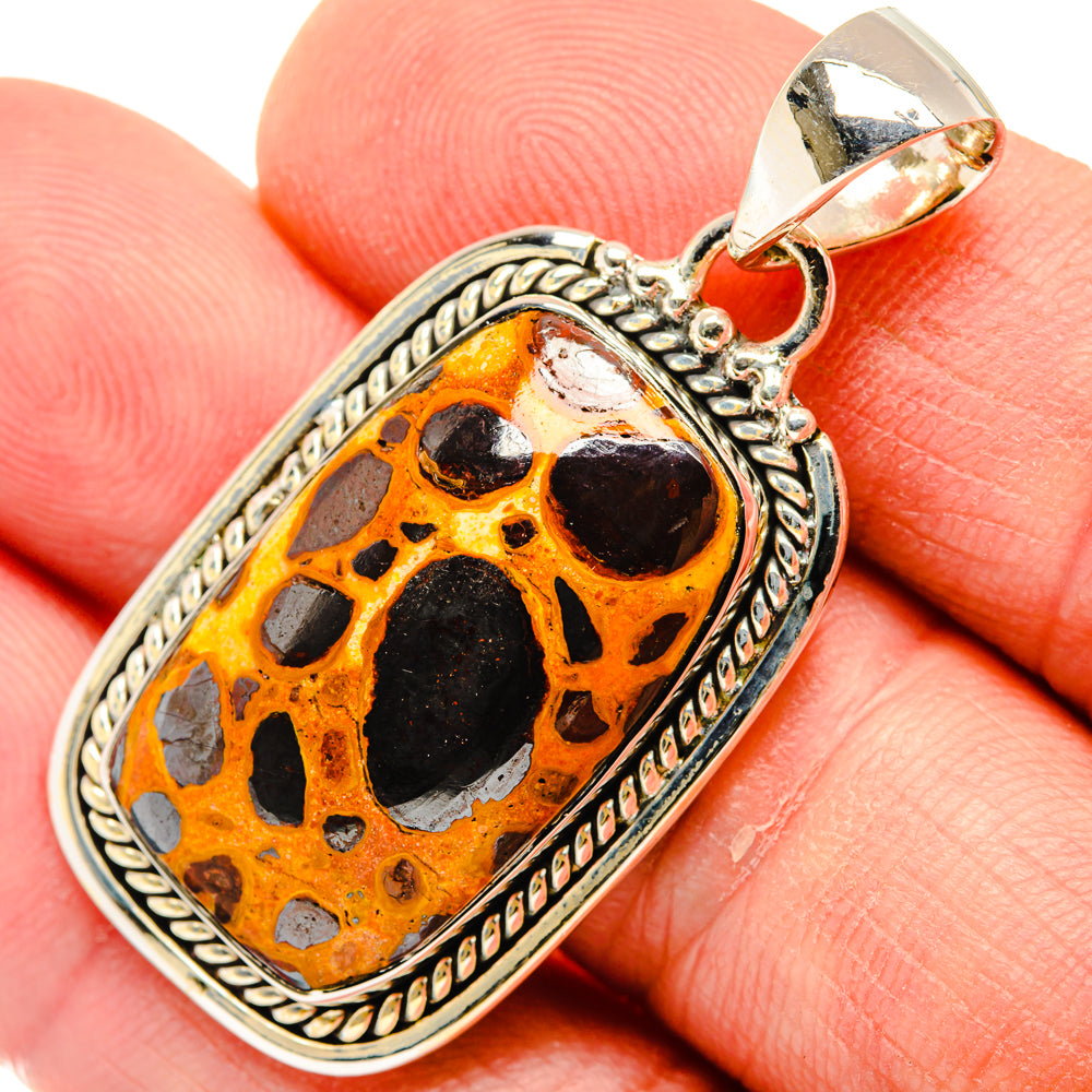 Bauxite Pendants handcrafted by Ana Silver Co - PD29955