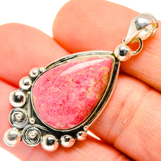 Thulite Pendants handcrafted by Ana Silver Co - PD29966