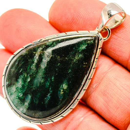Green Aventurine Pendants handcrafted by Ana Silver Co - PD29978