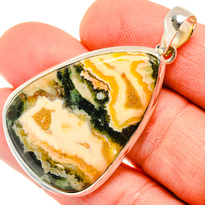 Ocean Jasper Pendants handcrafted by Ana Silver Co - PD29980