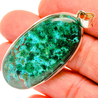 Malachite Pendants handcrafted by Ana Silver Co - PD29982
