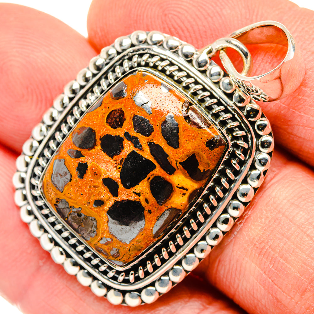 Bauxite Pendants handcrafted by Ana Silver Co - PD29993