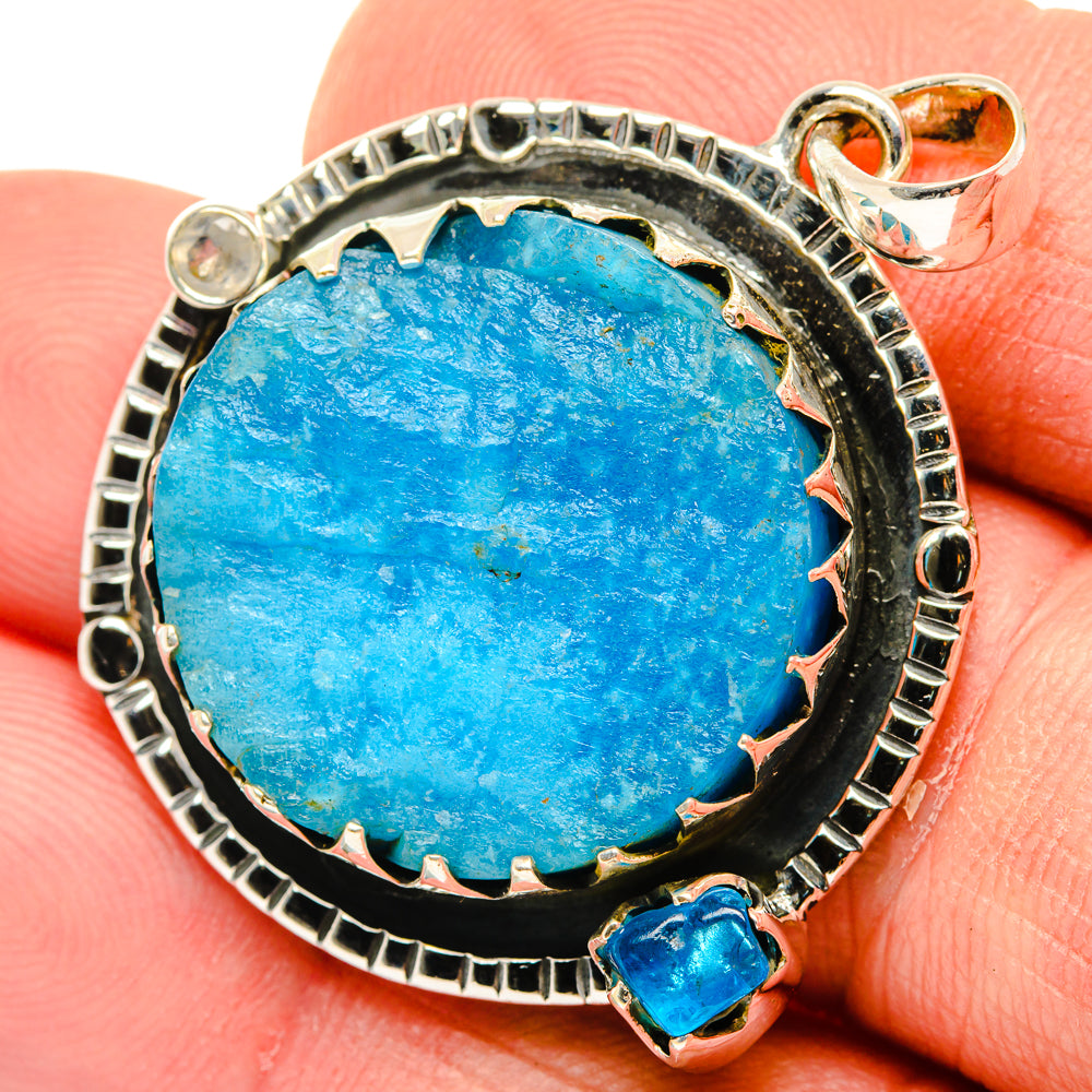 Apatite Pendants handcrafted by Ana Silver Co - PD30002