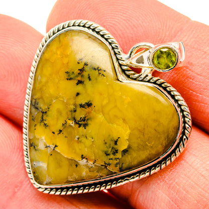 Dendritic Agate Pendants handcrafted by Ana Silver Co - PD30008