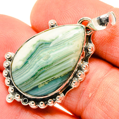 Ocean Jasper Pendants handcrafted by Ana Silver Co - PD30009